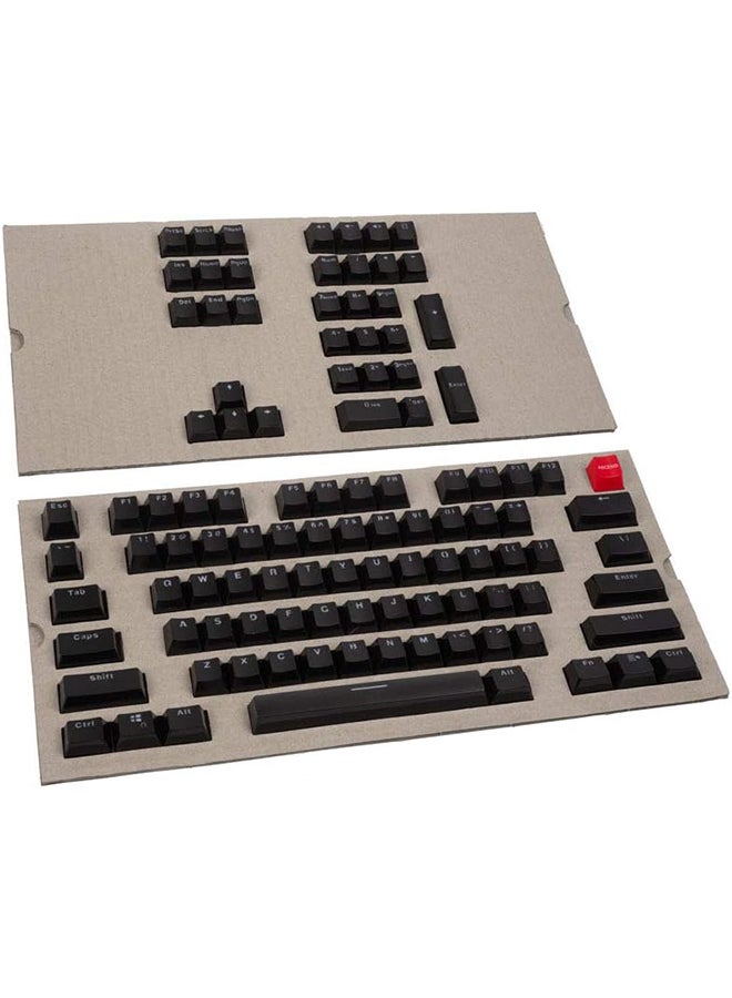 Glorious - Glorious 104-Key ABS Doubleshot Mechanical Keyboard Keycaps (Black) - Image 1