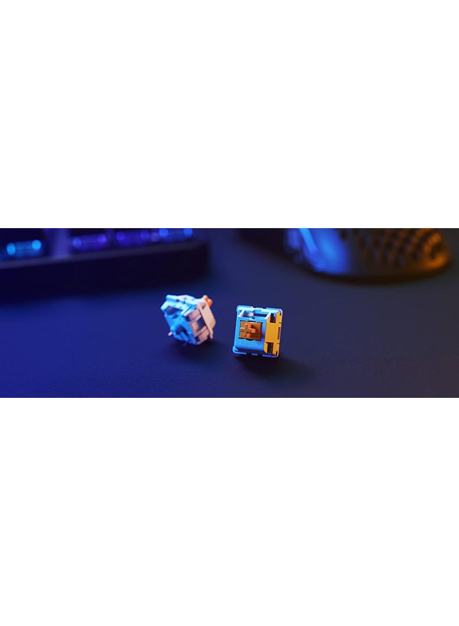 Glorious - Glorious PC Gaming Race Panda Switch (Unlubed) - 36X Plate Mounted 3 Pin Switches for Mechanical Wired Keyboards (Glo-SWT-Hpanda), White - Image 1