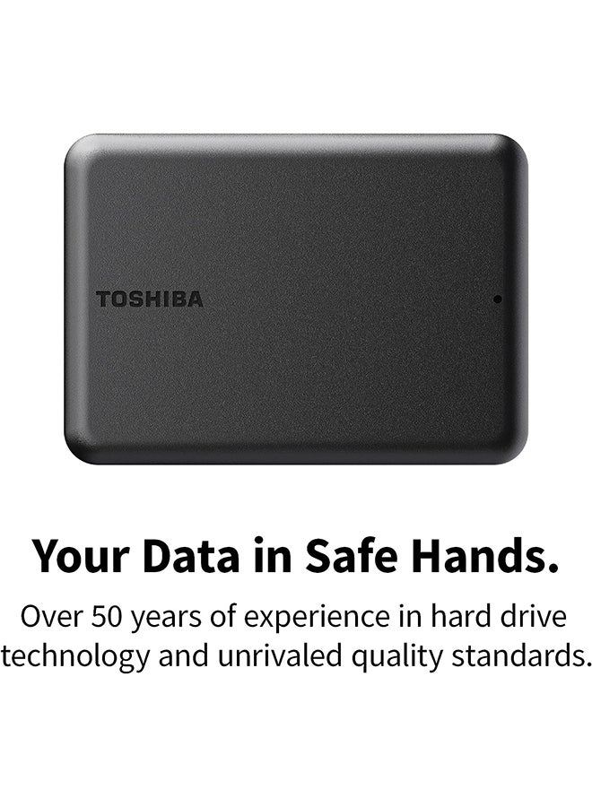 Toshiba - Canvio Partner Portable 2.5 External HDD 2 TB - Image 1