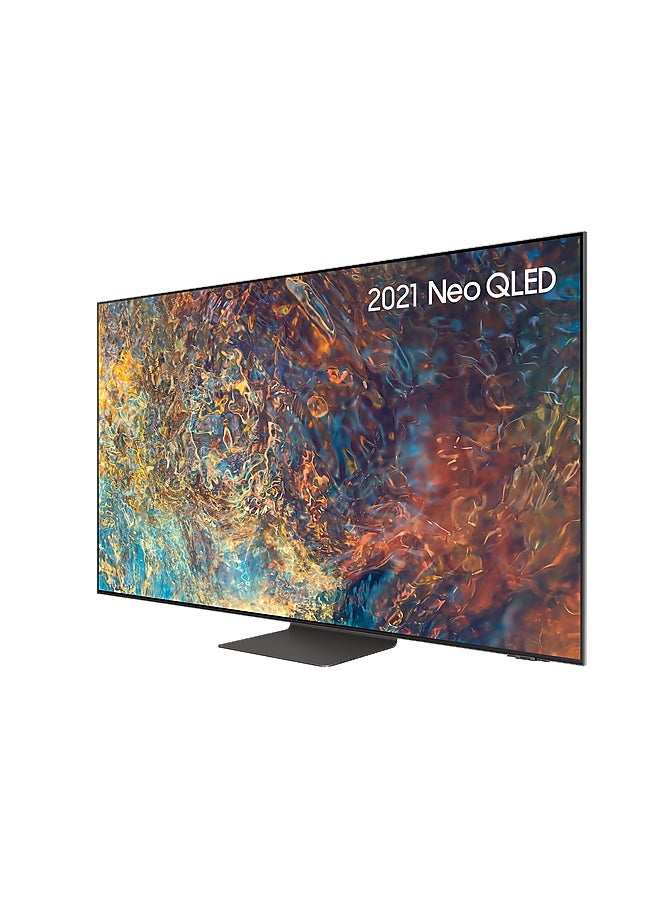 Samsung - Renewed - 65 Inch Neo QLED 4K HDR Smart TV (2021) QE65QN95A Sand Carbon - Image 1