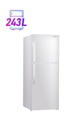243 Liter 8.5 Cubic Feet Frost Free Double Door Refrigerator, Twist Ice Tray, Anti-Scratch Cabinet, Large Storage Capacity, Inverter Compressor NRF420F23W White - pnsku/N53383846A/45/_/1743098140/883d46f3-0645-44e0-808e-c1d05e9c7f19