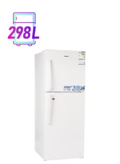 NIKAI 298 Liter 10.6 Cubic Feet Frost Free Double Door Refrigerator, Large Storage Capacity, Twist Ice Tray, Anti-Scratch Cabinet, Inverter Compressor NRF450F23W White 