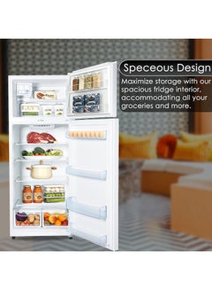NIKAI 16.4 Cubic Feet 466 Liter Frost Free Refrigerator, Double Door, Inverter Compressor, Large Storage Capacity, Power Saving NRF651F23W White  - Image 5