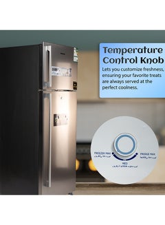 NIKAI 16.4 Cubic Feet 466 Liter Frost Free Refrigerator, Double Door, Inverter Compressor, Large Storage Capacity, Power Saving NRF651F23 Stainless Steel  - Image 5