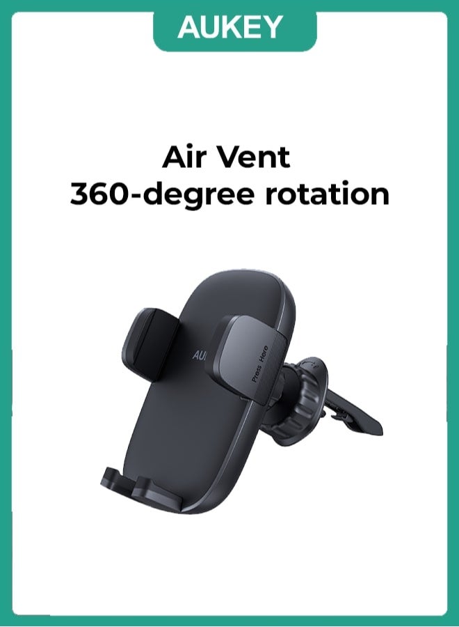 Aukey Car Phone Mount for Air Vent C58 Black - Image 1
