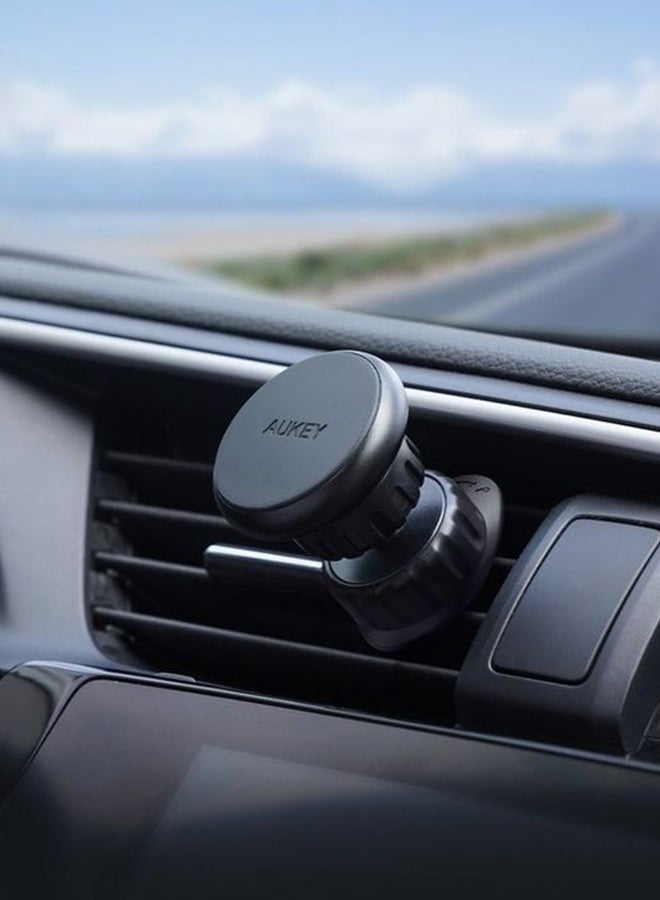 Aukey Super Magnetic Air Vent Car Phone Mount C74 Black - Image 5