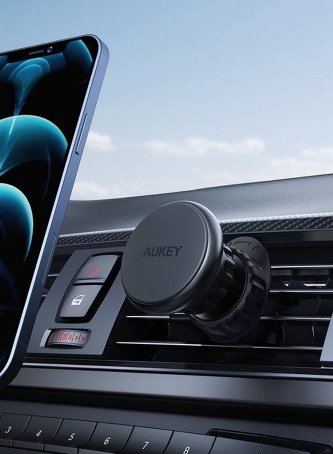 Aukey Super Magnetic Air Vent Car Phone Mount C74 Black - Image 3