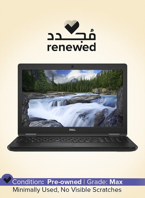 Renewed - Lattidue E5590 (2020) Laptop With 15.6-Inch Display,Intel Core i5 Processor/8th Gen/8GB RAM/256GB SSD/Intel UHD Graphics 620 English Black