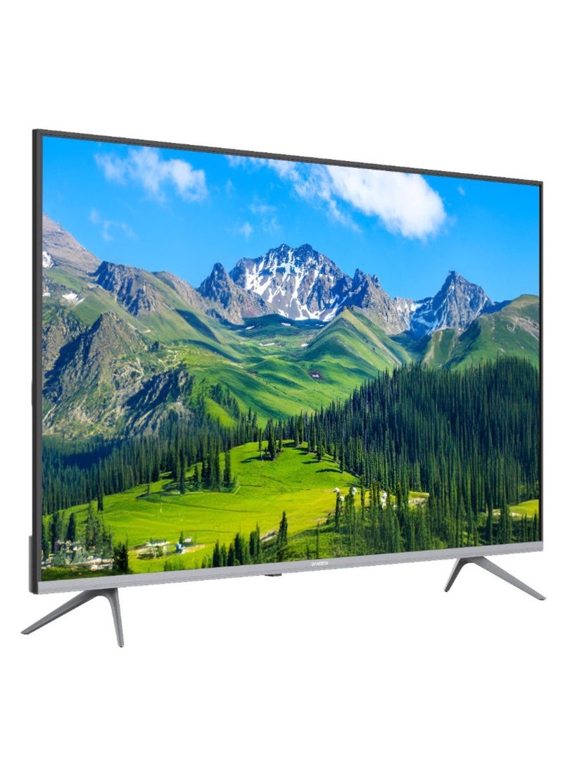 سكاي ورث - تلفزيون مقاس 55 بوصة UHD 4K 60Hz LED، يدعم HDR10/HLG، يحتوي على 3× HDMI، 2× USB، صوت Dolby، واي فاي مزدوج، بلوتوث 5.1، متجر Google Play، وميزة العثور على جهاز التحكم. 55G6400G اسود - Image 1