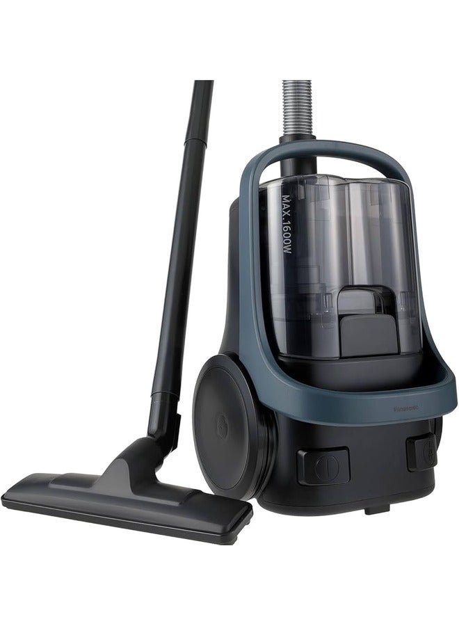 Panasonic Bagless Canister Vacuum Cleaner 2.2 L 1600 W MC-CL601AE47 Space Blue  - Image 1