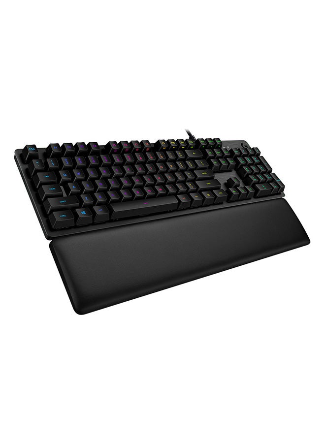 Logitech - Logitech G513 Carbon GX Blue Switch RGB Mechanical Gaming Keyboard for PC - Image 1