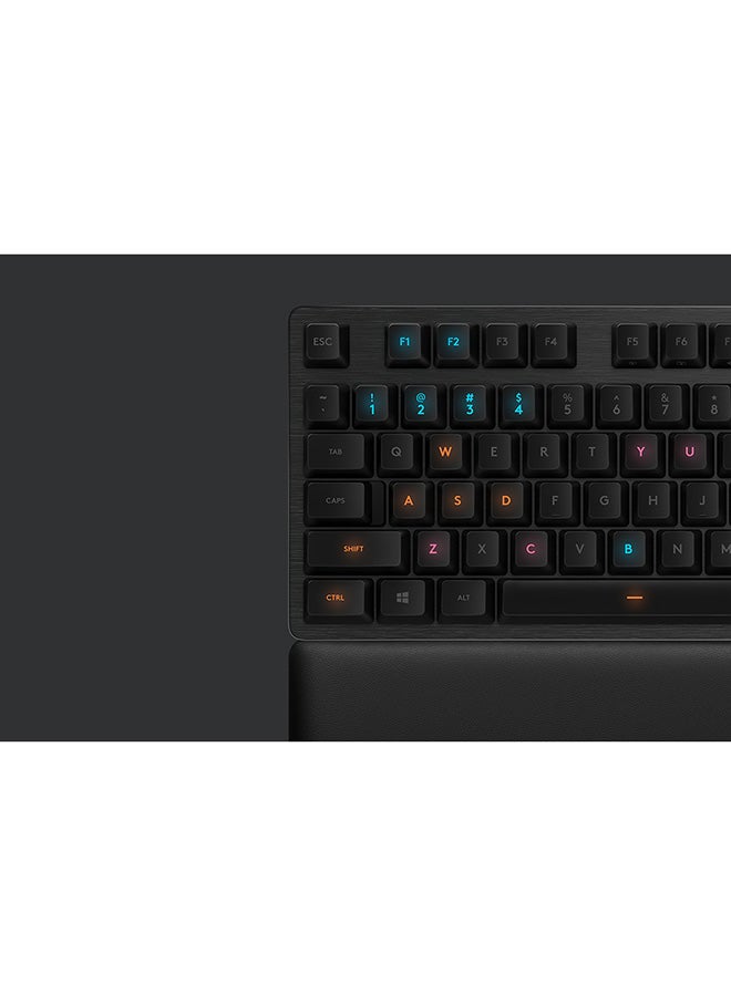 Logitech - Logitech G513 Carbon GX Blue Switch RGB Mechanical Gaming Keyboard for PC - Image 1