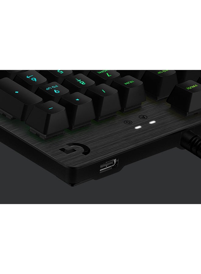 Logitech - Logitech G513 Carbon GX Blue Switch RGB Mechanical Gaming Keyboard for PC - Image 1
