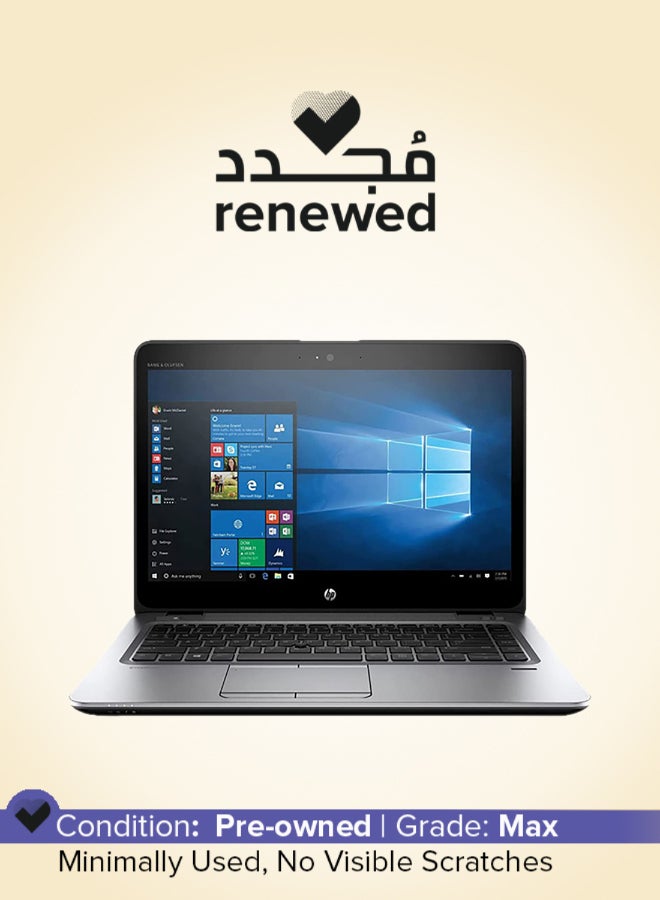 HP تم تجديده - كمبيوتر محمول EliteBook 840 G3 بشاشة مقاس 14 بوصة ومعالج Intel Core i5/الجيل السادس/ذاكرة وصول عشوائي 8 جيجابايت/محرك أقراص SSD سعة 256 جيجابايت/بطاقة رسومات Intel HD 520 - Image 1