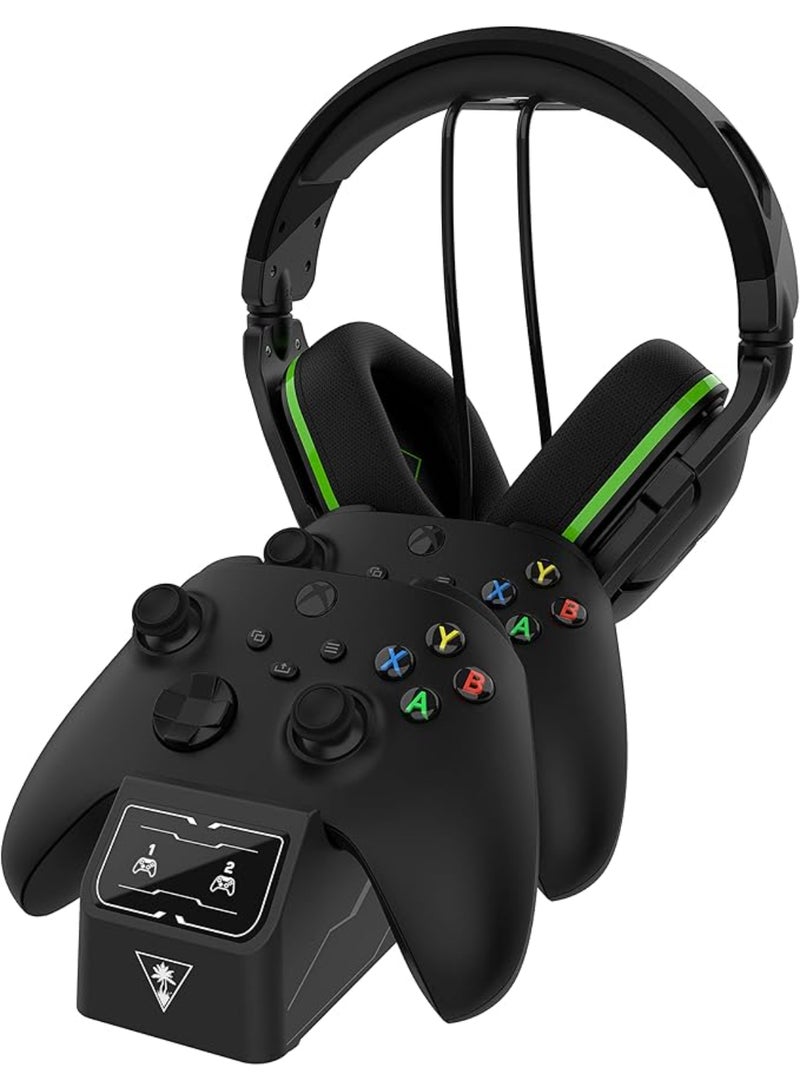 TURTLE BEACH - Fuel Dual Charger Station for Xbox Series X/S - Black - Image 1