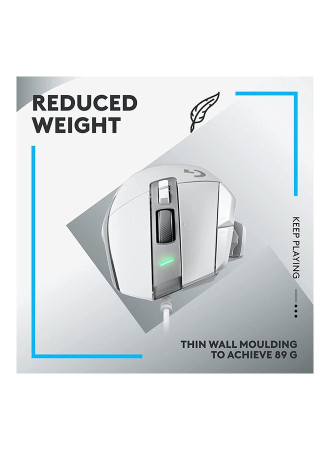 Logitech G502 X Wired Mouse - White - Image 3