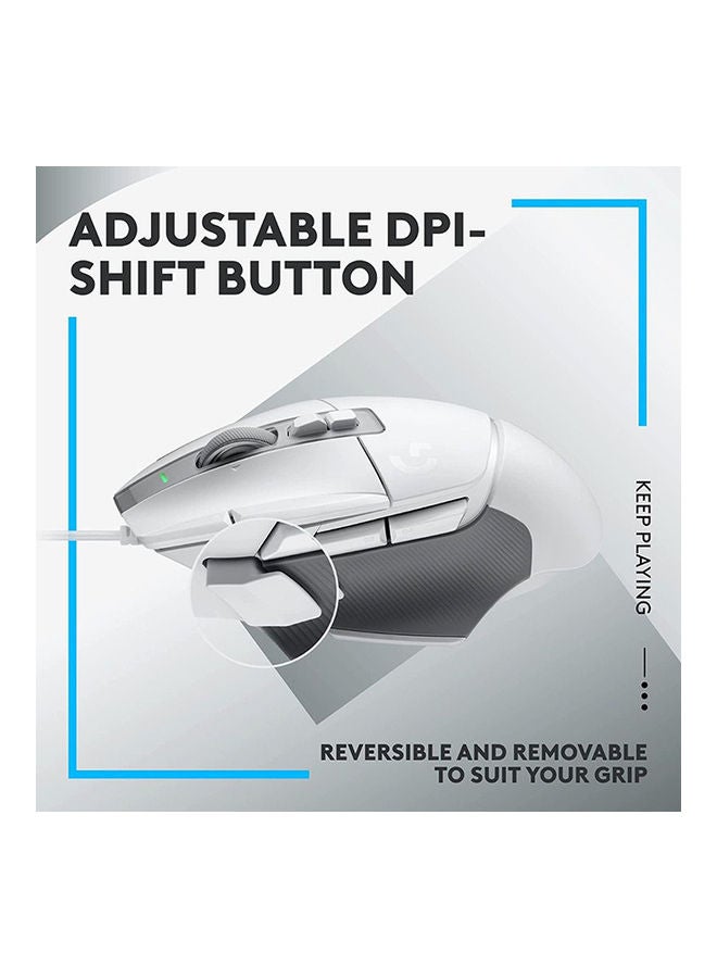 Logitech G502 X Wired Mouse - White - Image 2