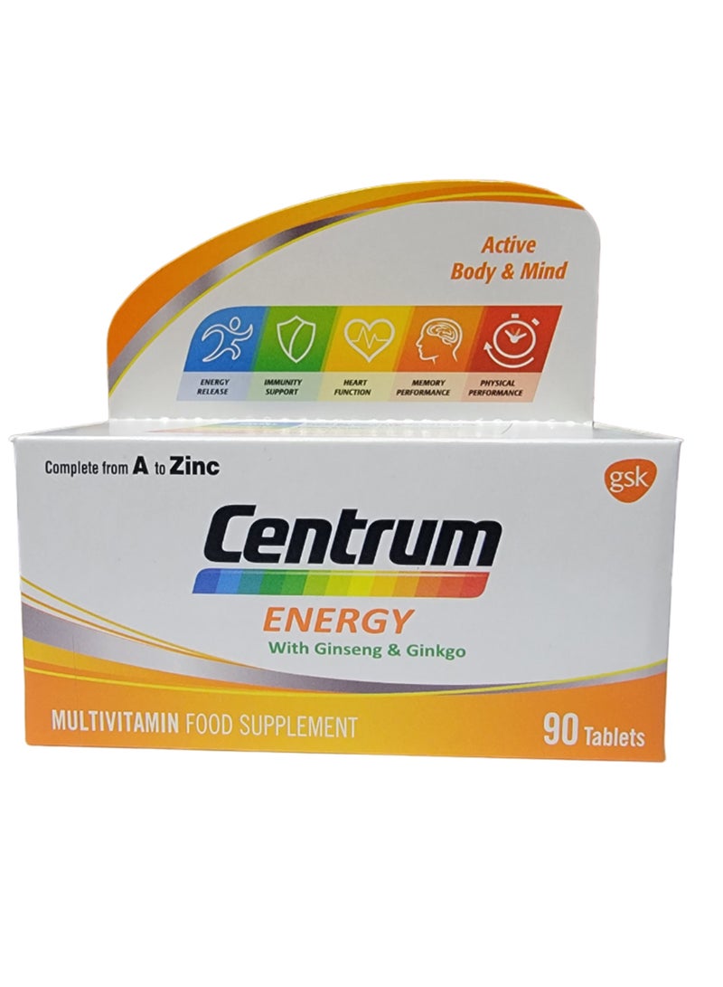 Energy Multivitamin 90 Tablets - pnsku/N53386255A/45/_/1708000916/0e8c0ee4-e472-4d52-ac79-4180f219740a