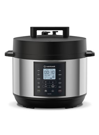 Smart Pot 2 Plus 9 Appliances in 1 Pressure Cooker Slow Cooker Rice Cooker Steamer Sauté Pot Yogurt Maker Soup Maker Cake Maker and Food Warmer 9.5 L 1500 W SP210L Silver/ Black - pnsku/N53386297A/45/_/1706604474/ce09e002-afdb-49b1-b96e-e924da456761