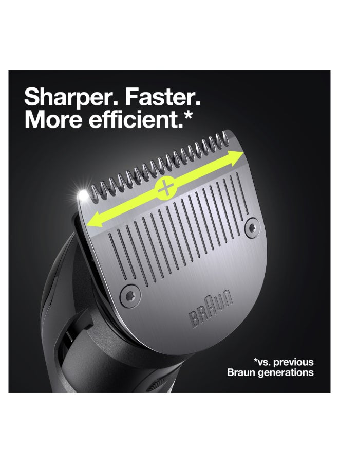 BRAUN - 10-In-1 Beard Trimmer For Men, 8 Attachments All-In-One 7 Trimmer Mgk7331 - Image 1
