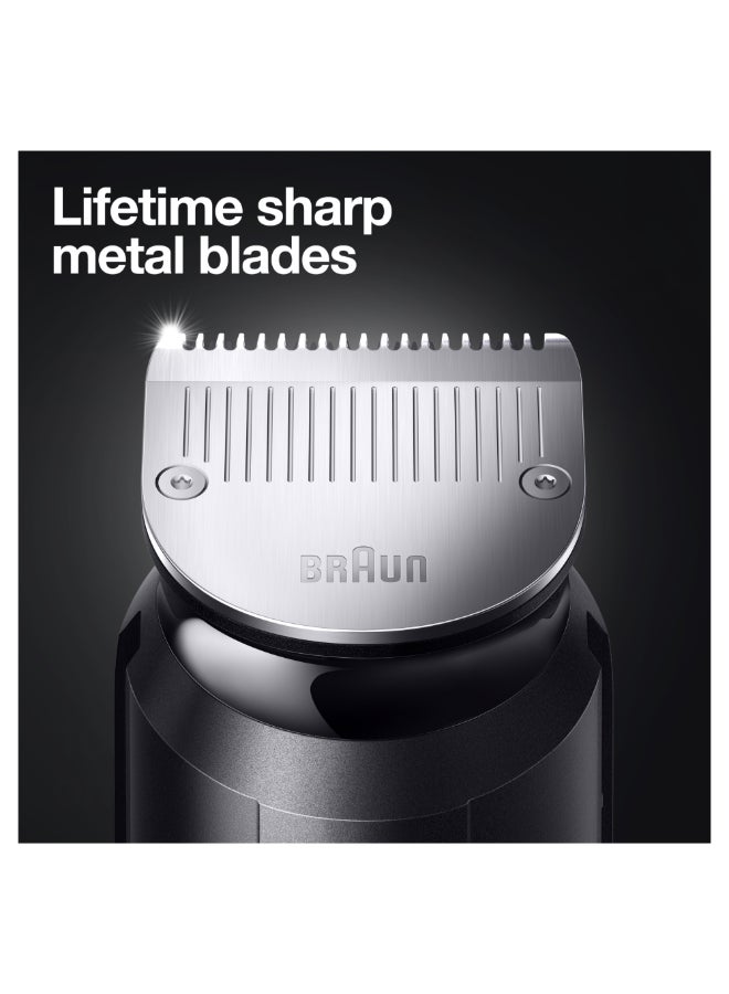 BRAUN - 10-In-1 Beard Trimmer For Men, 8 Attachments All-In-One 7 Trimmer Mgk7331 - Image 1