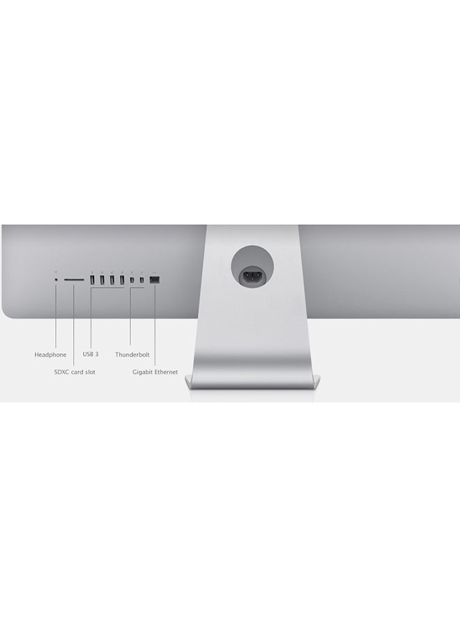 Renewed - iMac A2115 (2020) All-in-One With 27-Inch 5K Display, Core i9 Processor/10-Core/8GB RAM/512GB SSD/macOS English Silver