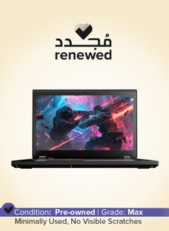Renewed - P50 Laptop With 15.5-Inch FHD Display,Core i7-6820HQ/6th Gen/Quad Core/32GB RAM/512GB SSD/Nvidia Quadro M2000M 4GB (Graphics)/Windows 10 English Black