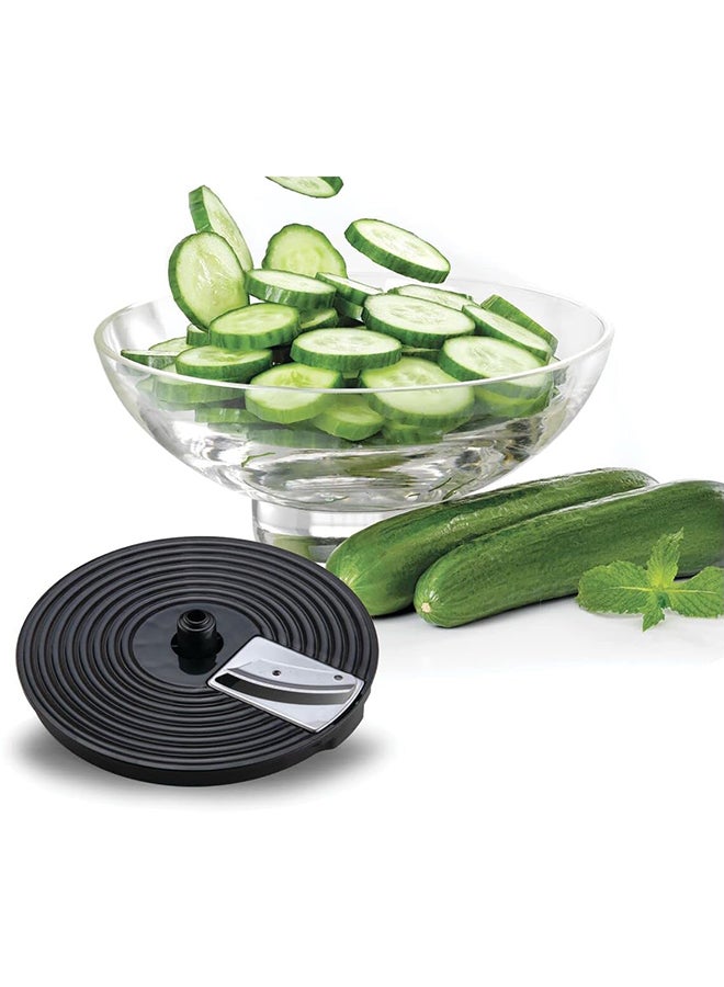 بلاك اند ديكر معالج الطعام، 25 وظيفة، وعاء معالجة سعة 2 لتر، وعاء خلاط سعة 2.3 لتر، سرعتين + وظيفة النبض للتقطيع، التقطيع، العجن، الخفق، من الفولاذ المقاوم للصدأ 2 L 750 W FX760SB-B5 فضي - Image 5