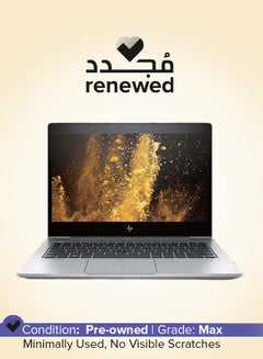 Renewed - EliteBook 830 G5 2UP88AV Laptop With 13.3-Inch Display, Core i5 Processor/8GB RAM/256GB SSD/Intel HD Graphics 620 English Silver