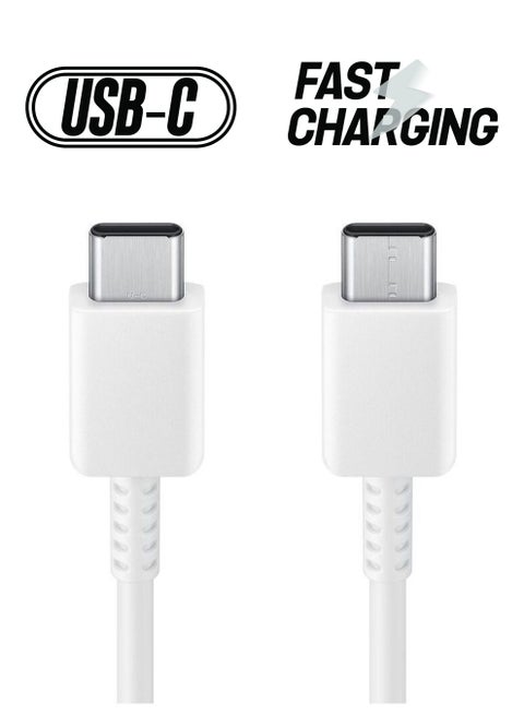 5A USB-C to USB-C cable (1.8m)-White white