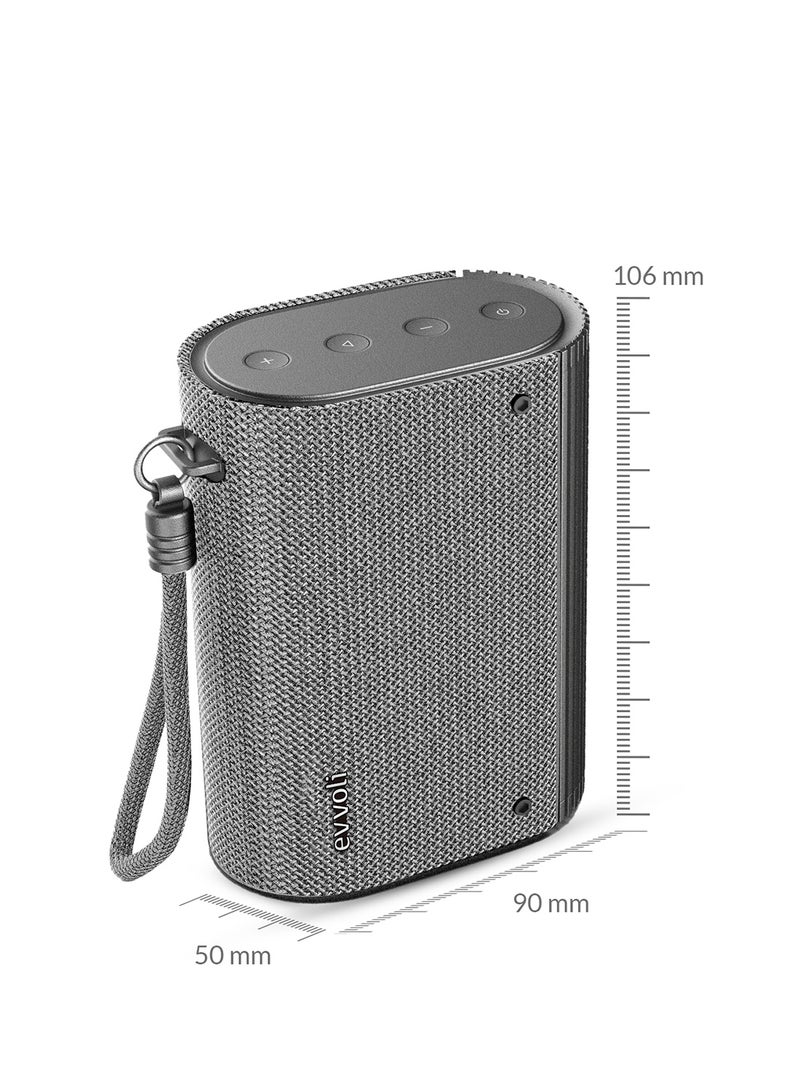 إيفولي مكبر صوت محمول مقاوم للماء بلوتوث لاسلكي 4 ساعات 5 واط - Image 2