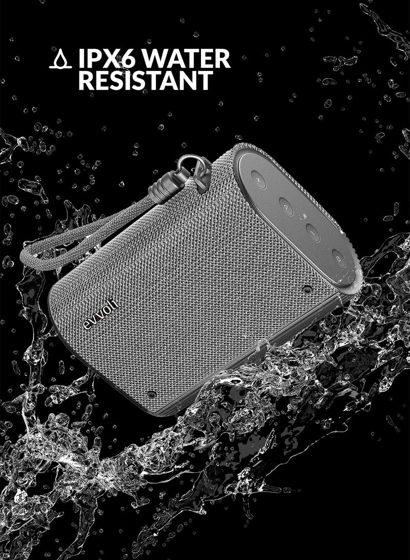إيفولي مكبر صوت محمول مقاوم للماء بلوتوث لاسلكي 4 ساعات 5 واط - Image 4