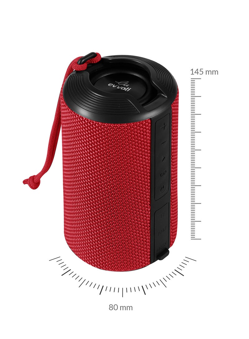 إيفولي مكبر صوت بلوتوث داخلي وخارجي مقاوم للماء لاسلكي مع ميكروفون مدمج 10 واط - Image 2