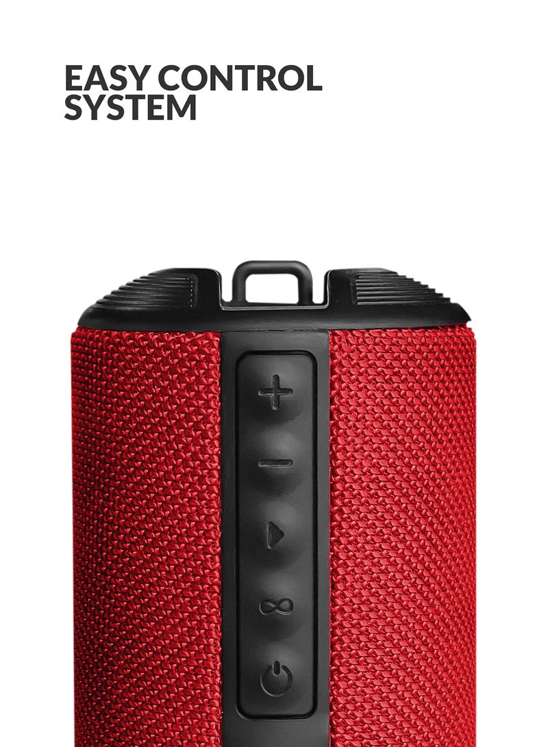 إيفولي مكبر صوت بلوتوث داخلي وخارجي مقاوم للماء لاسلكي مع ميكروفون مدمج 10 واط - Image 4