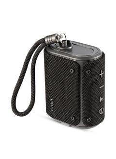 evvoli Bluetooth Wireless Water Resistant 4 Hours 5W Portable Speaker EVAUD-MB5AB Black  - Image 1