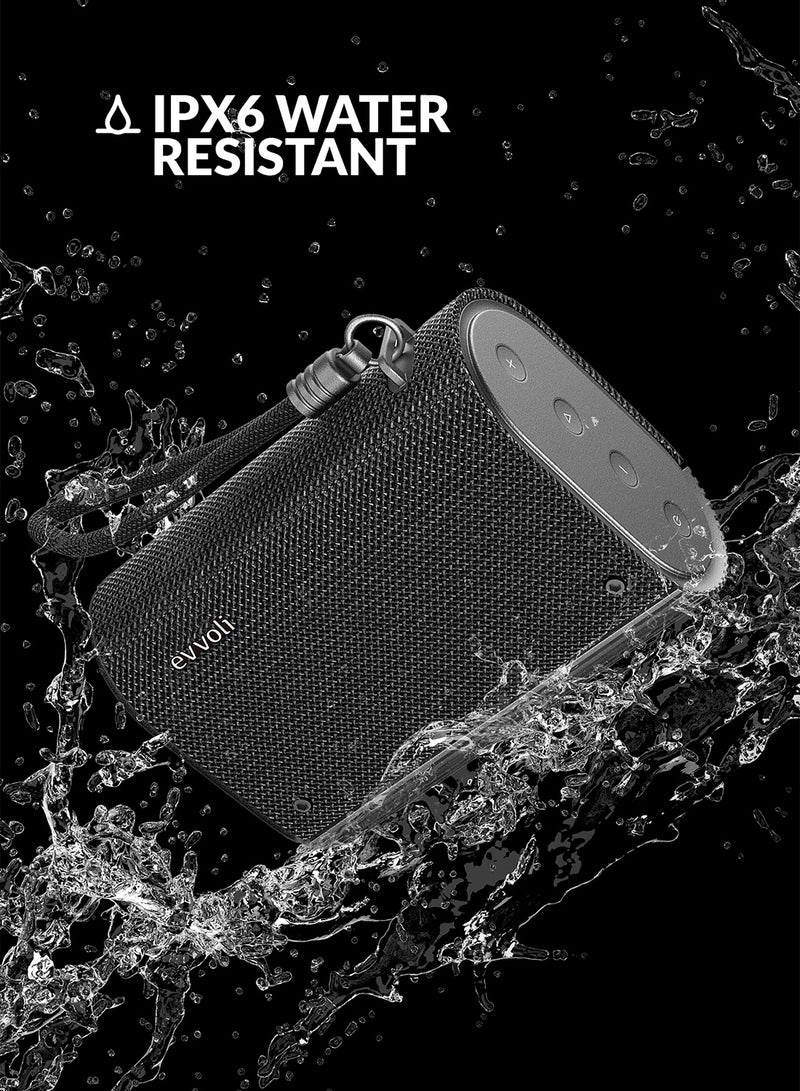 إيفولي سماعة بلوتوث لاسلكية مقاومة للماء لمدة 4 ساعات بقوة 5 وات - Image 4