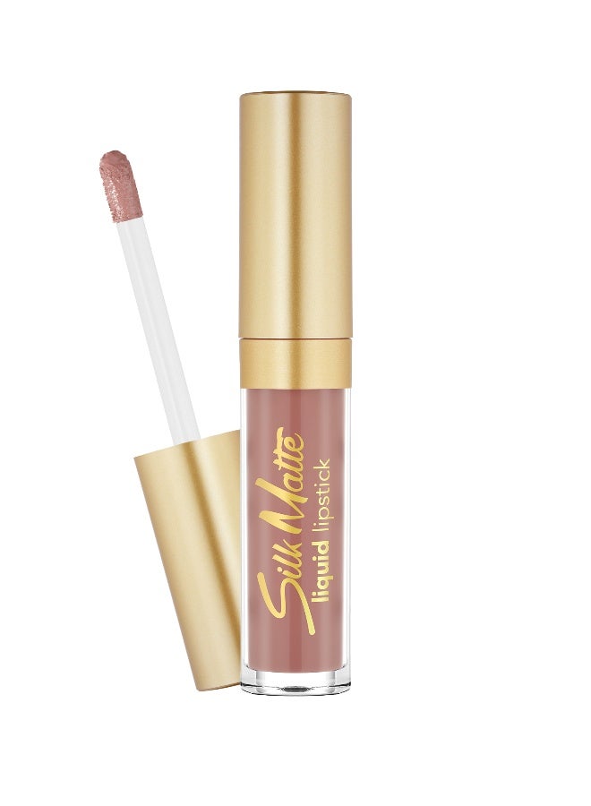 flormar Silk Matte Liquid Lipstick – 022 Spicy – High-Pigment Ultra Matte Finish, Long-Wear Comfort, Nourishing Oils, Velvety Smooth Look Intense Rose - Image 1