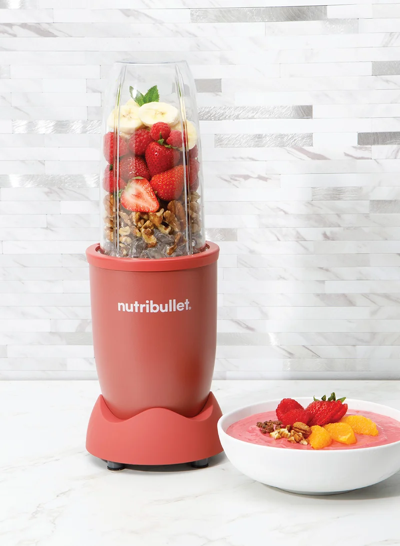 nutribullet 9 Piece Accessories, Multi-Function High Speed Blender, Mixer System with Nutrient Extractor, Smoothie Maker 700 ml 900 W NB9-1212ABG All Burgundy
