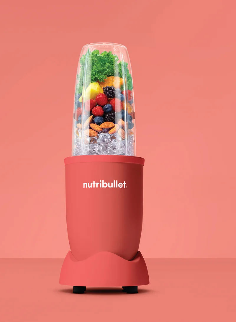nutribullet 9 Piece Accessories, Multi-Function High Speed Blender, Mixer System with Nutrient Extractor, Smoothie Maker 700 ml 900 W NB9-1212ABG All Burgundy