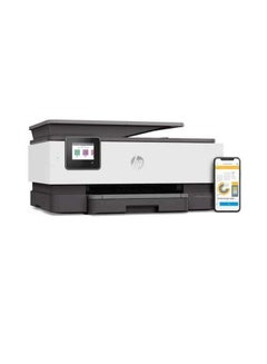 HP Renewed - OfficeJet Pro 8023 All-in-One Printer Wireless, Print, Scan, Copy, Fax Black/White  - Image 3
