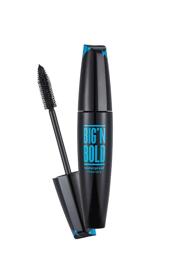 flormar Big n Bold – Waterproof Mascara – Waterproof, Smudge-Resistant, Clump-Free, Volume Waterproof Black - Image 1