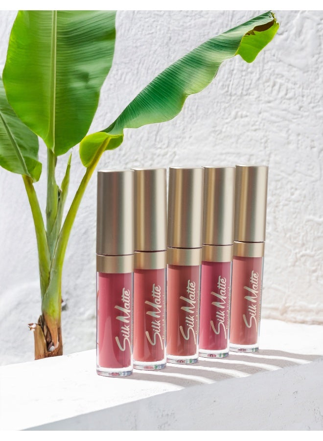 flormar Silk Matte Liquid Lipstick – 054 Daily Must – High-Pigment Ultra Matte Finish, Long-Wear Comfort, Nourishing Oils, Velvety Smooth Look Daily Must - Image 5