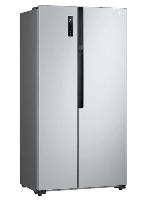 519L Net Capacity Side by Side Refrigerator with No Frost, iverter Compressor, Multi Air Flow with touch LED Display 361 W GRFB587PQAM Silver 361 W GRFB587PQAM Silver