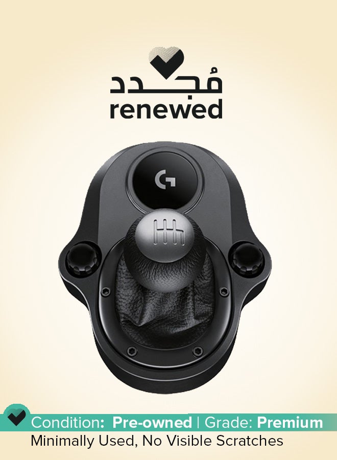 لوجيتيك Renewed - Driving Force Six Speed Shifter For G29/G920 Black - Image 1