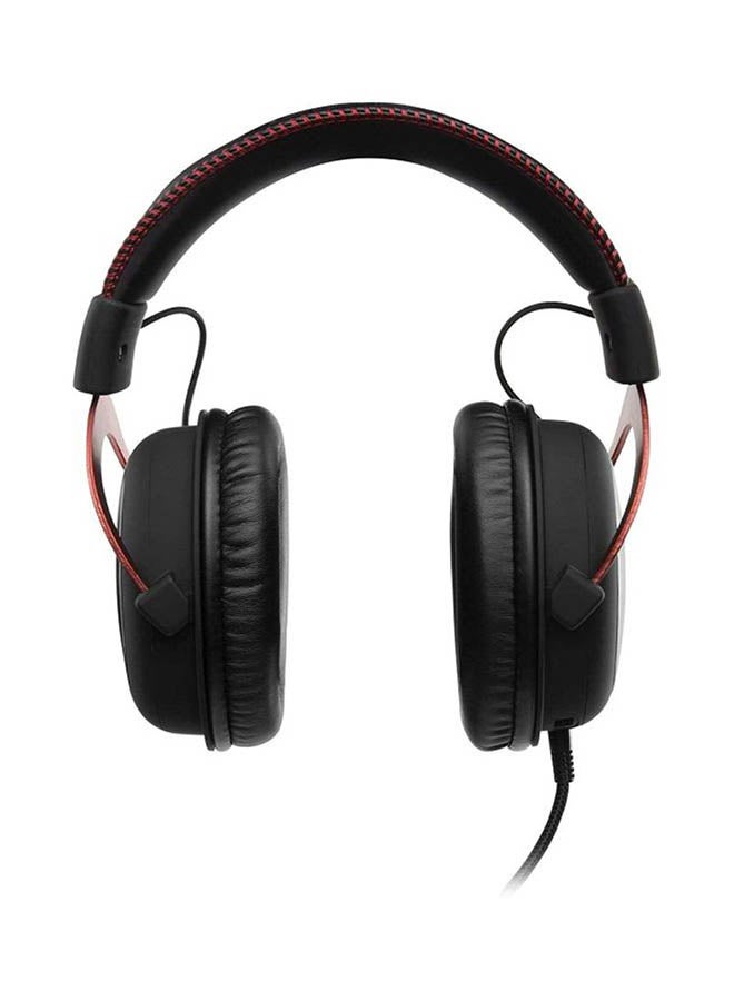 HYPERX - Renewed - Cloud II Over-Ear Gaming Headset Black/Red - Image 1