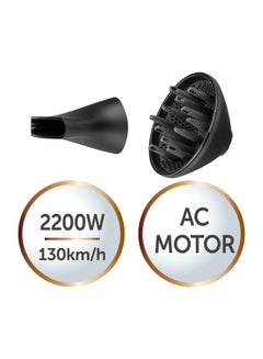 REMINGTON Supercare Pro 2200 Ac Hair Dryer REAC7200 939grams  - Image 5
