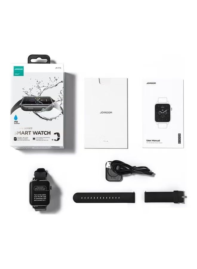 JOYROOM 300 mAh Smart Watch 1.85 Inch Curved Large Screen Fitness Tracker 107 Sports Modes Heart Rate Sleep Step Count Health Monitor IP68 Waterproof Smart Watch For Men Women Smart Watch Compatible with iPhone Android Phone Grey  - Image 2