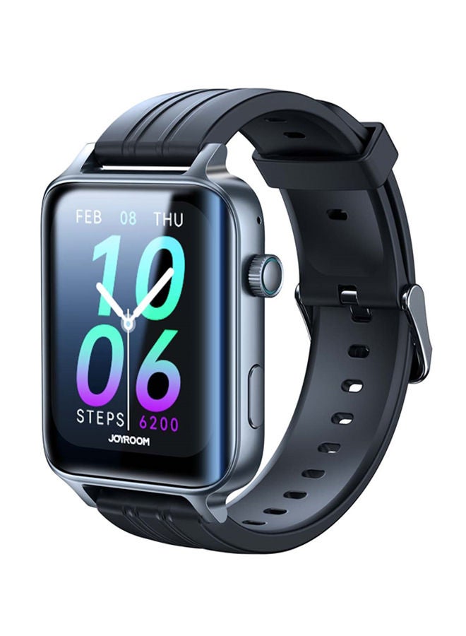JOYROOM 300 mAh Smart Watch 1.85 Inch Curved Large Screen Fitness Tracker 107 Sports Modes Heart Rate Sleep Step Count Health Monitor IP68 Waterproof Smart Watch For Men Women Smart Watch Compatible with iPhone Android Phone Grey  - Image 1