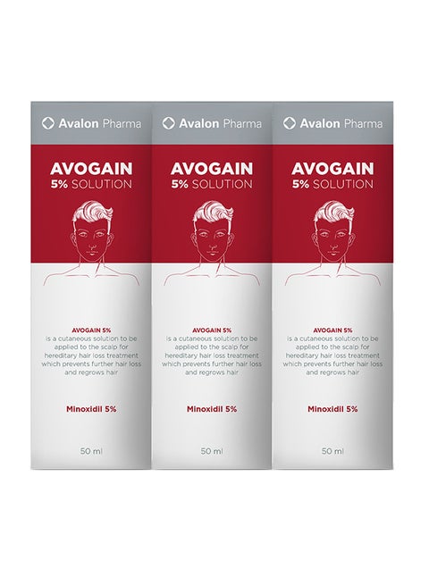 أفوجين 5٪ محلول 50 مل (عبوة من 3 قطع) 3 pack (50)ملليلتر