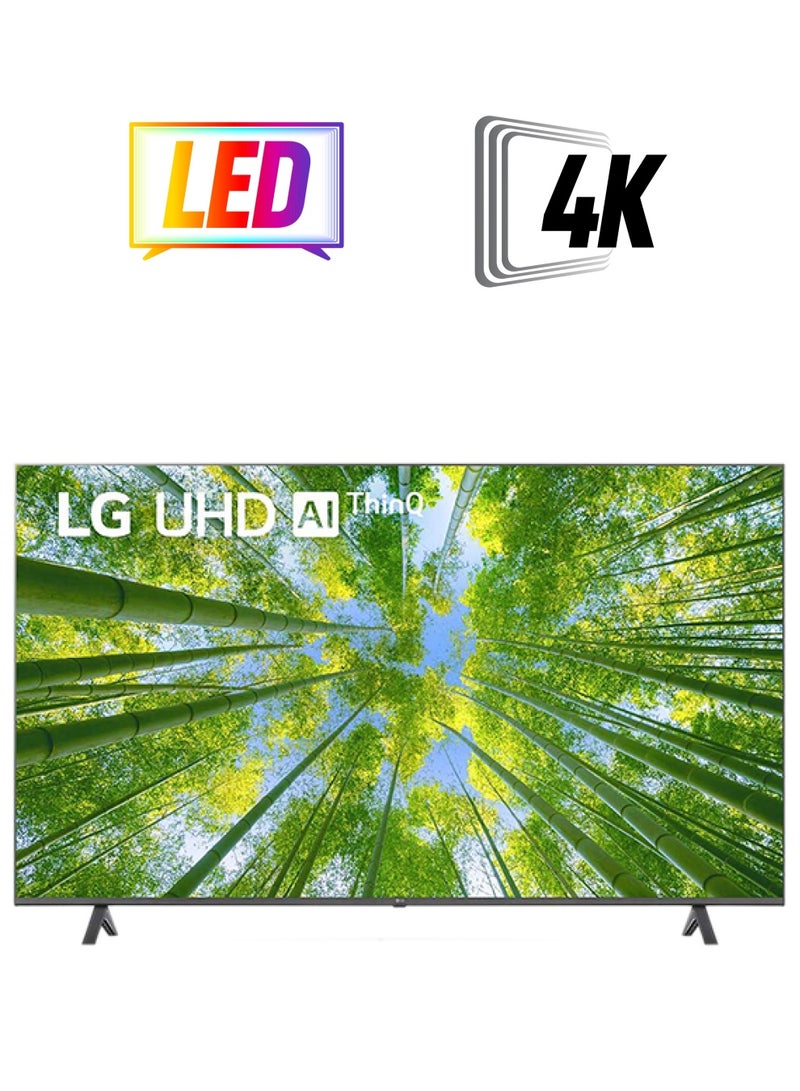 إل جي 60-Inch 4K HDR Smart LED TV 60UQ79006LD Black  - Image 1